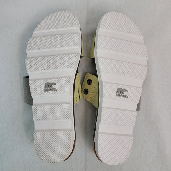 Sorel Torpeda Slide II Sandals Women's Dove Zest NL2499-081 US Size 9 NIB - Picture 8 of 12